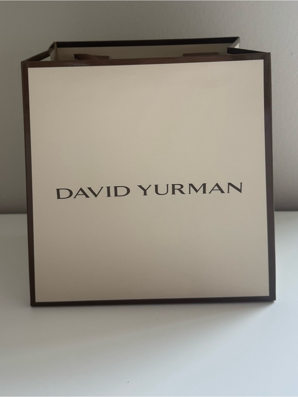 David Yurman Shopping Bag | Designer Jewelry Gift Bag | Luxury Packaging